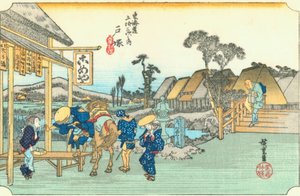 Totsuka door Utagawa Hiroshige